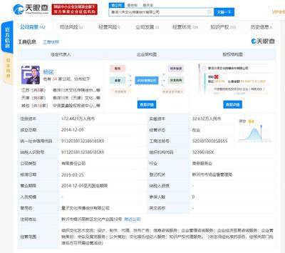 泰洋川禾完成1.8億元B輪融資 以文化經(jīng)紀(jì)人服務(wù)撬動娛樂產(chǎn)業(yè)新格局